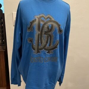 Roberto Cavalli Bedazzled Shirt Size L